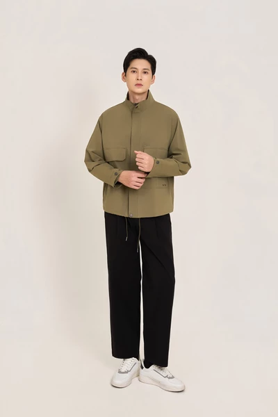 Áo khoác gió nhăn Wind Wavy