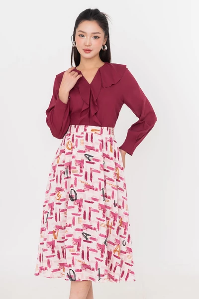 Chân váy Ruby Art Midi