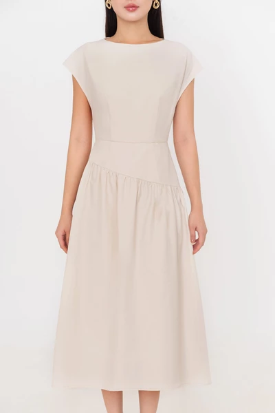 Đầm xòe thắt eo ELYSIA