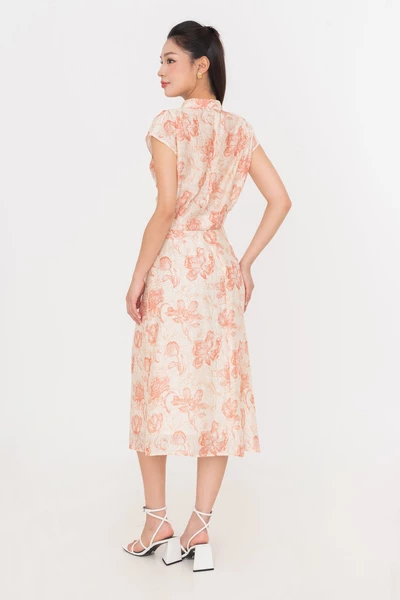 Chân váy Floral Coral