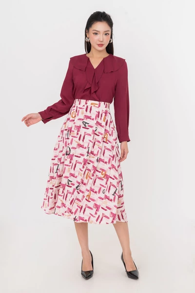Chân váy Ruby Art Midi