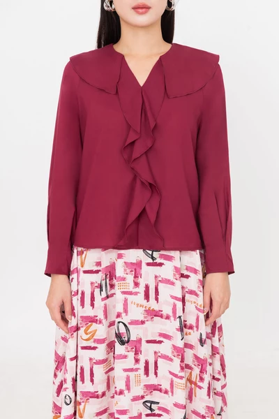 Áo sơ mi Ruby Drape