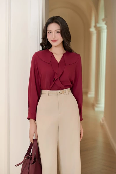 Áo sơ mi Ruby Drape