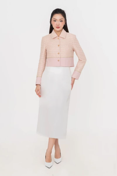 Áo khoác Tweed Ruby Classic