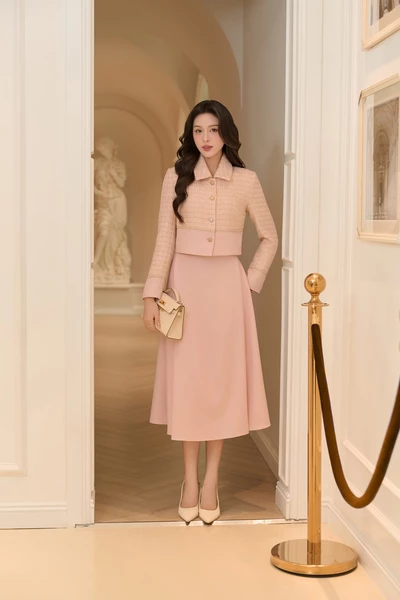 Áo khoác Tweed Ruby Classic