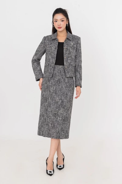 Áo khoác Tweed Elegent Crop