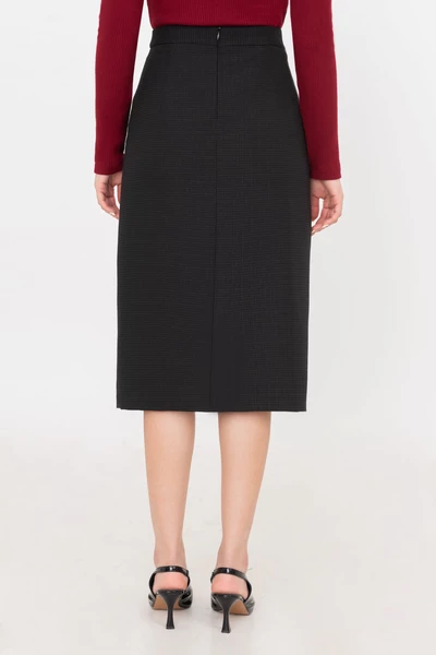 Chân váy Tweed Wrap