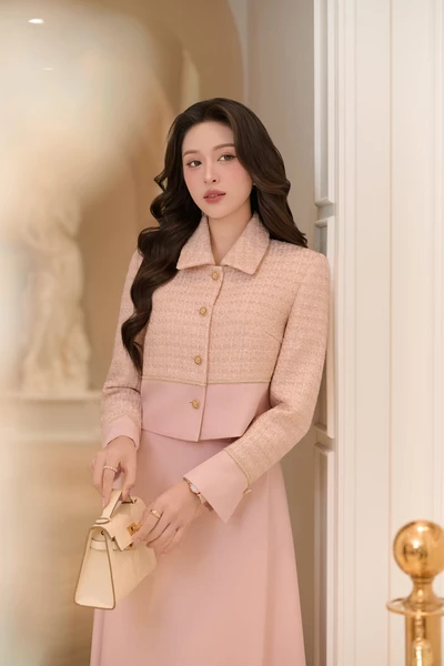 Áo khoác Tweed Ruby Classic