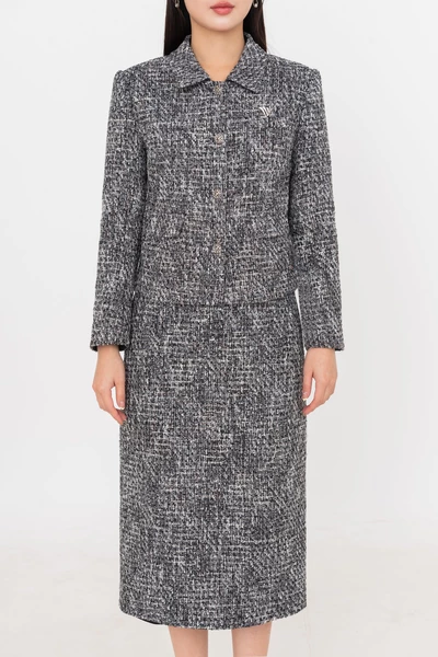 Áo khoác Tweed Elegent Crop