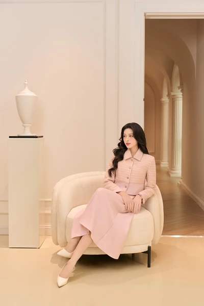 Áo khoác Tweed Ruby Classic