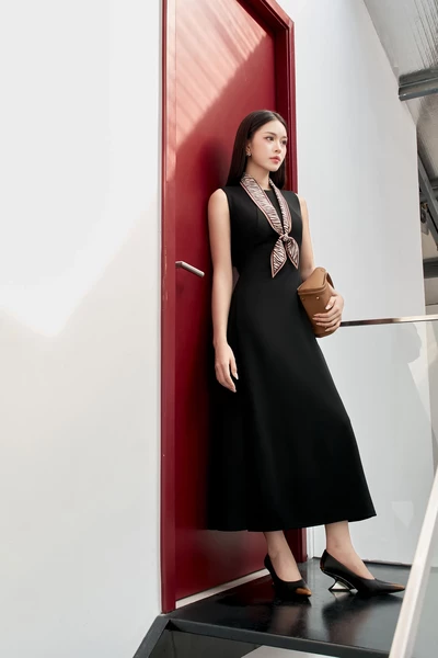 Đầm A-line Eternal (kèm khăn lụa) MS 42B0225