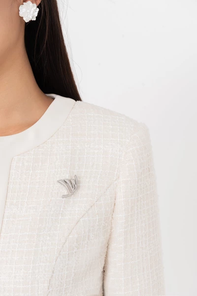 Áo Tweed Scarlet Aura