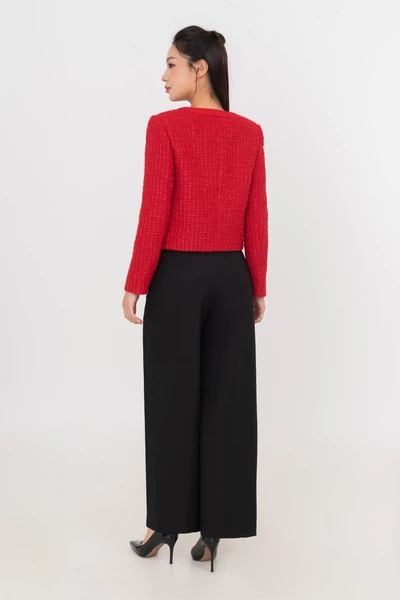 Áo Tweed Scarlet Aura