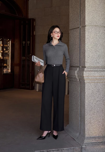 Quần âu ống suông Classic