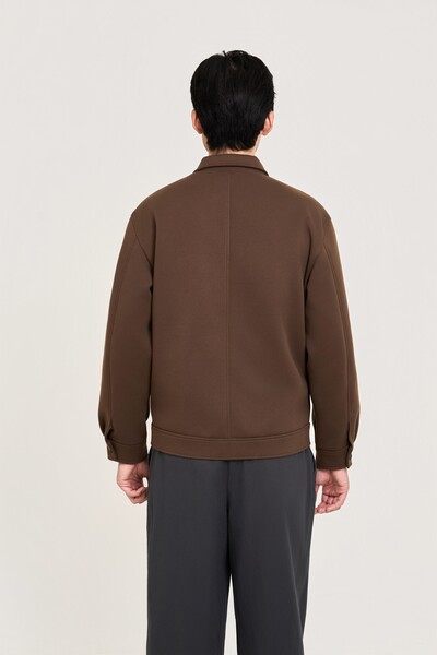 Áo khoác dạ Casual cổ đức