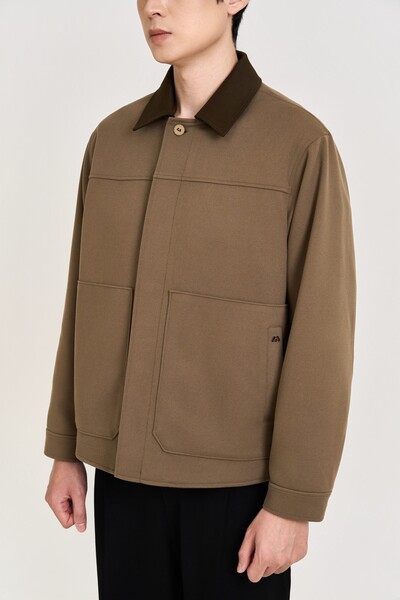 Áo khoác brown Minimal