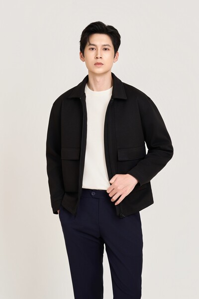 Áo khoác dạ black Bro MS 70E4341