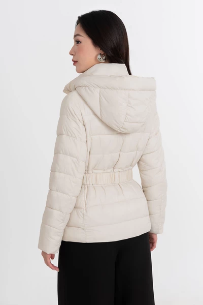 Áo phao đai eo Elegant Warm