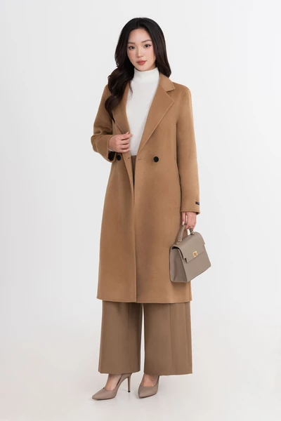 Áo dạ lông cừu Wool Luxe Coat