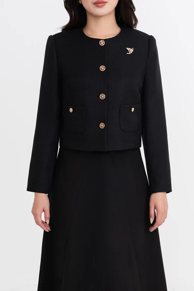 Áo vest Tweed Grace Charm