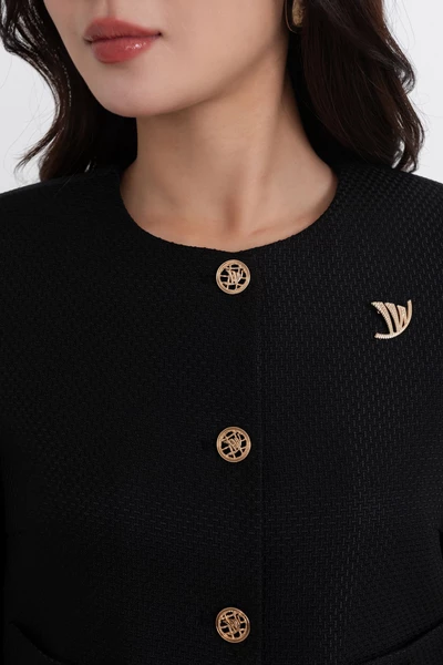 Áo vest Tweed Grace Charm