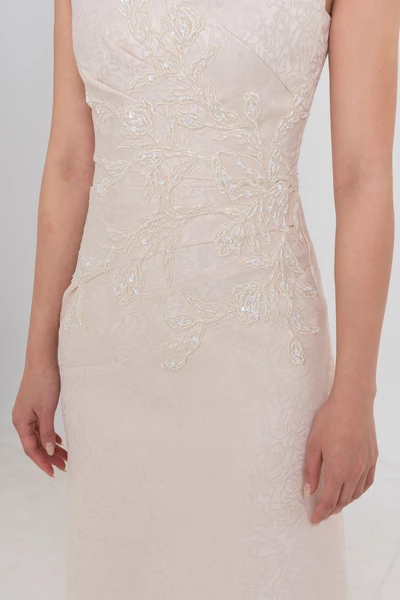 Ivory Fleur Dress - Đầm dạ hội thêu hoa