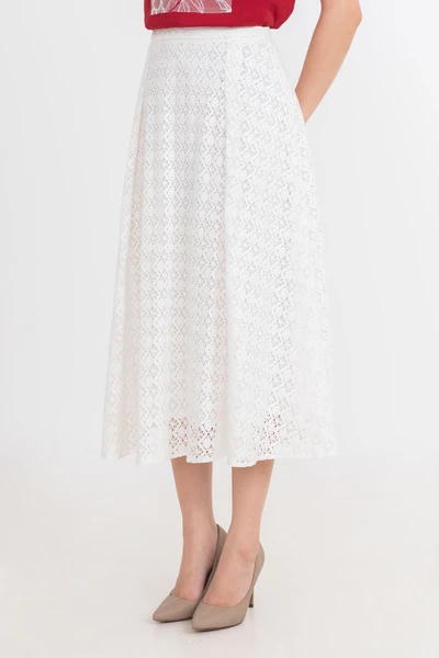 Chân váy ren xòe 2 lớp