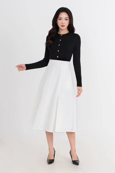 Áo khoác len Ôm cơ bản