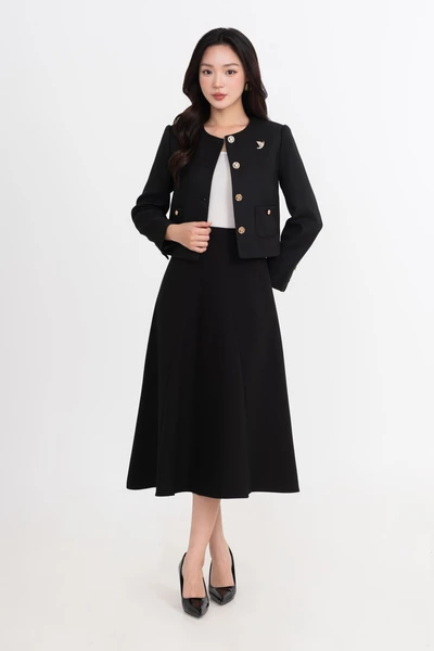 Chân váy xếp ly Tuytsi