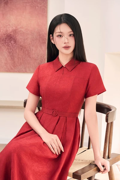 Uban Passion Dress - Đầm lụa cổ đức