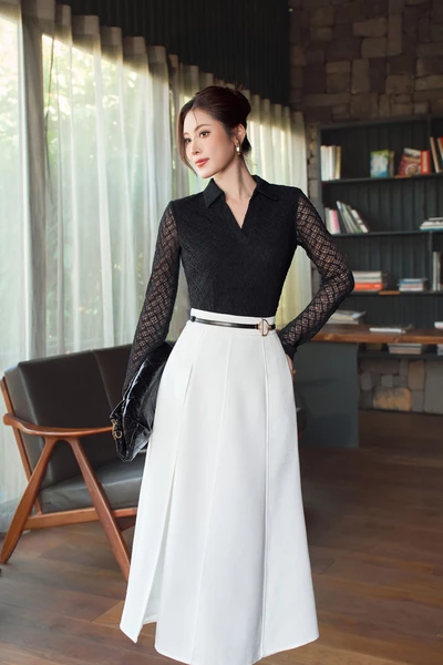 Áo thun ren Elise Grace