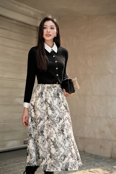 Áo khoác len Ôm cơ bản