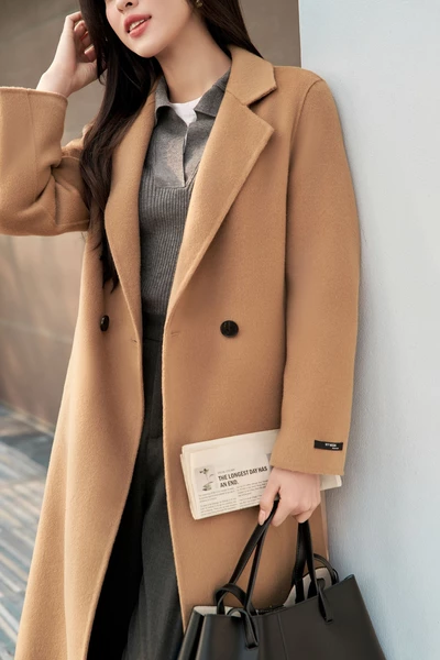Áo dạ lông cừu Wool Luxe Coat