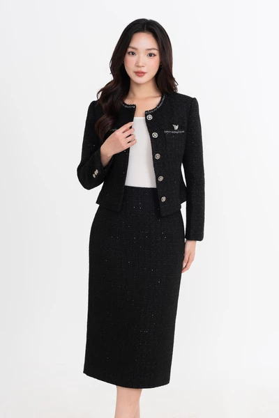 Áo khoác Tweed Parisienne