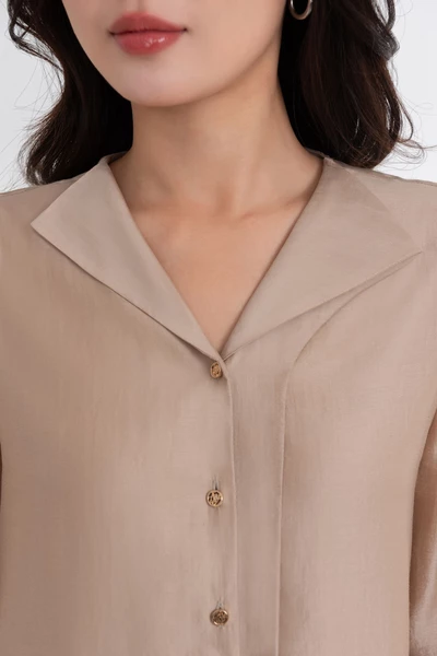 Áo sơ mi lụa Soft Grace