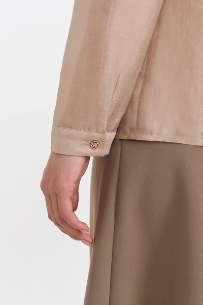 Áo sơ mi lụa Soft Grace