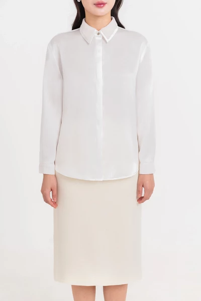 Áo sơ mi lụa Elegant