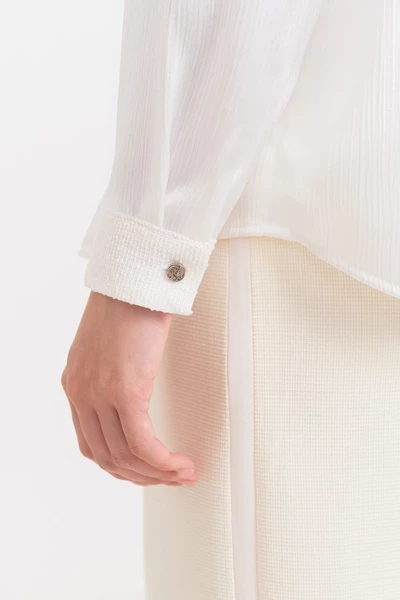 Áo sơ mi lụa Elegant