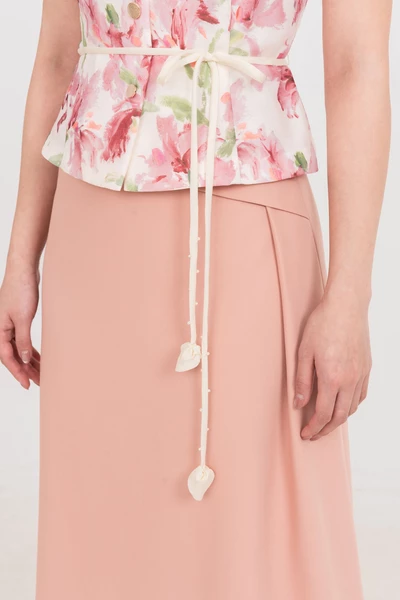 Áo sơ mi lụa Spring Aura