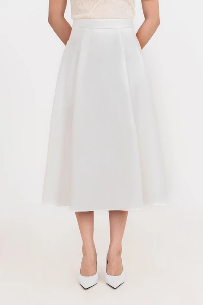 Chân váy midi xòe Elegant