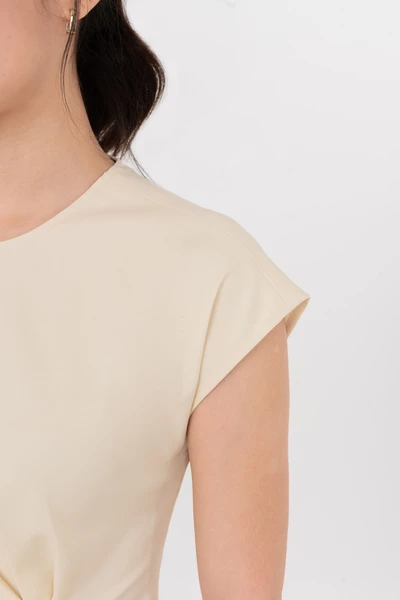 Áo ôm Khaki Charm Top