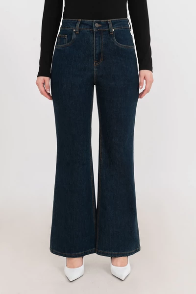 Quần jeans ống loe Retro Flare