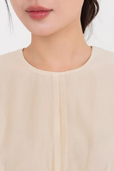 Tencel Alina Dress - Đầm lụa tay hến