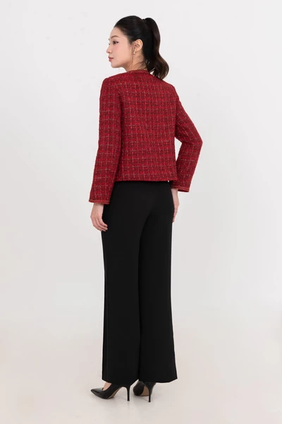 Áo khoác Tweed Red Classic