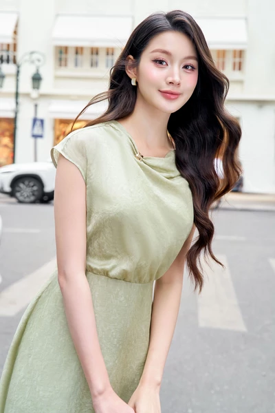 Đầm Tencel Spring Haze