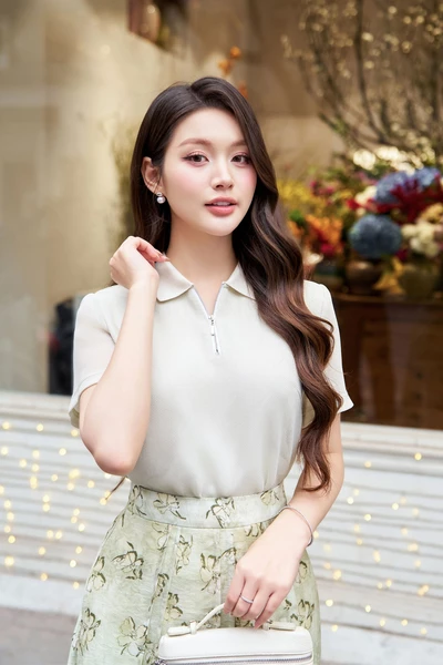 Áo Polo sơ mi Matcha