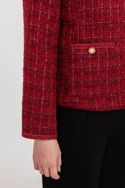 Áo khoác Tweed Red Classic