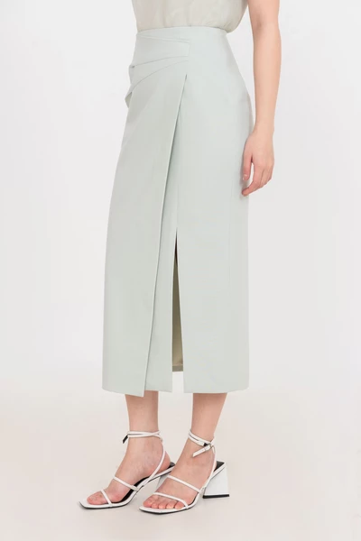 Chân váy bút chì Wrap