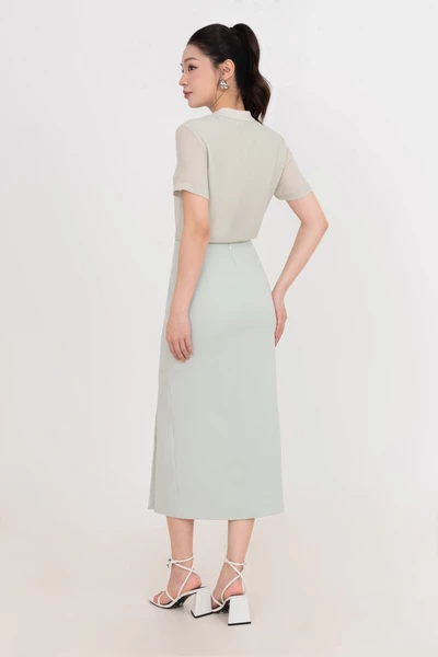 Áo Polo sơ mi Matcha