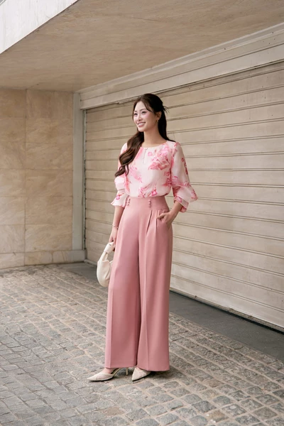 Áo kiểu Blush Essence